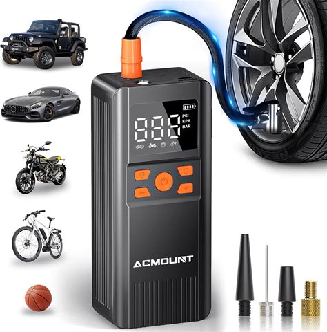 Amazon.com: Acmount Tire Inflator Portable Air Compressor, 150PSI ...