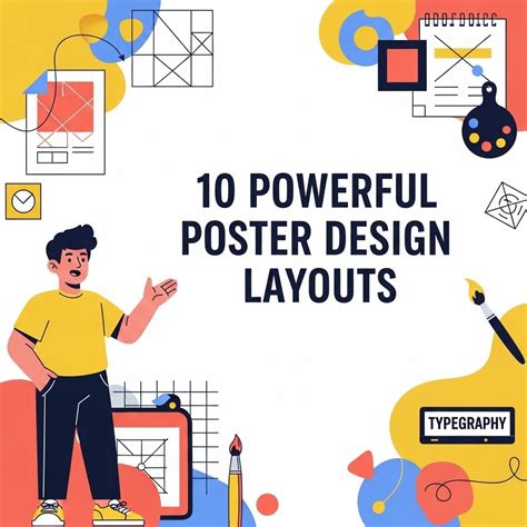 Creative Poster Design Layouts 的图像结果