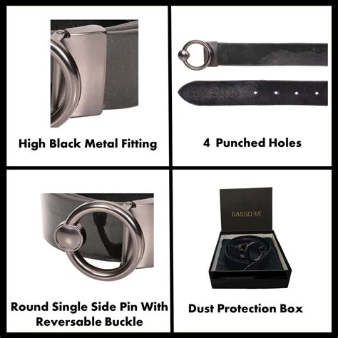 Sassora Premium Patent Leather Belt For Women
