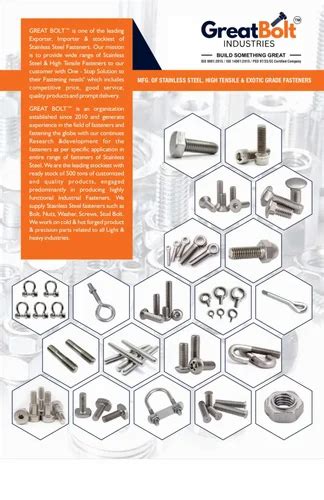 Image result for Externally Threaded Fasteners
