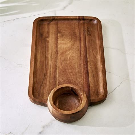 Buy Chefs Pride Marion Acacia Wood Chip and Dip Platter from Home ...