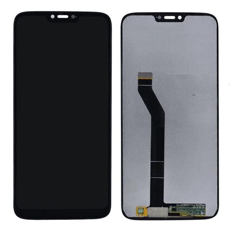 Lcd Display Folder Combo for MOTO G 7 POWER Black - Zeespares.in
