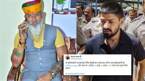 Watch: Karni Sena Announces Rs 1.11 Crore For Lawrence Bishnoi’s ...