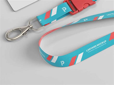 Simple Lanyard Mockup