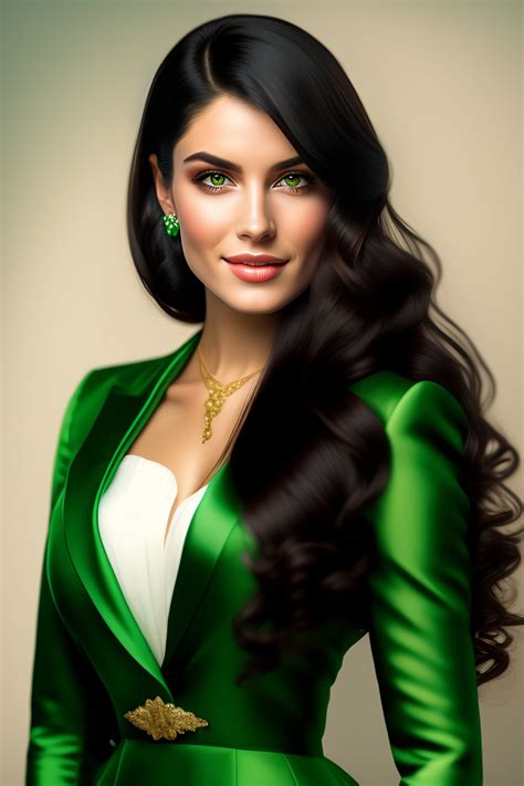 Lexica - Studio photos of a European girl next door with black hair and ...