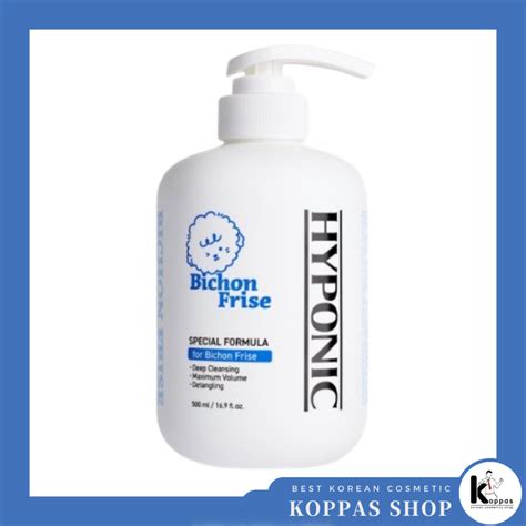 [HYPONIC] Low-Irritation Breed-Specific Shampoo for Bichon Frise (80ml ...