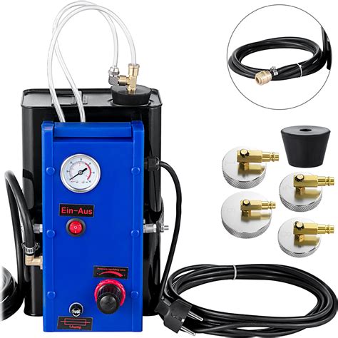 Electric Brake Bleeding Device, Brake Bleeder Kit 5l Container Brake Fluid Flush | VEVOR UK