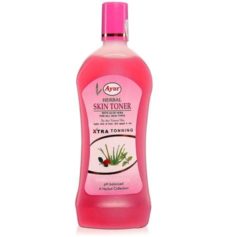 Buy Ayur Herbals Skin Toner with Aloe Vera, 1000ml (For All Skin Types ...