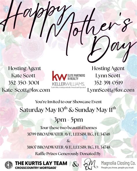 Mothers Day Two-Day Showcase: Leesburg FL , 31807 Broadwater Avenue ...