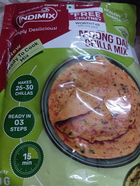 INDIMIX Instant Moong Bhajiya Mix 500g | Ready-to-Cook Crispy Moong ...