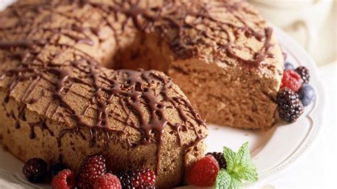 Wallpaper baking, cake, berries, syrup hd, picture, image