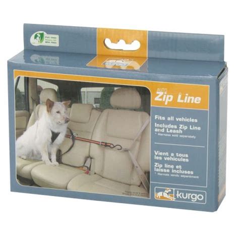 Kurgo Auto Zip Line - Adjustable Dog Safety Seat Belt - DogCulture