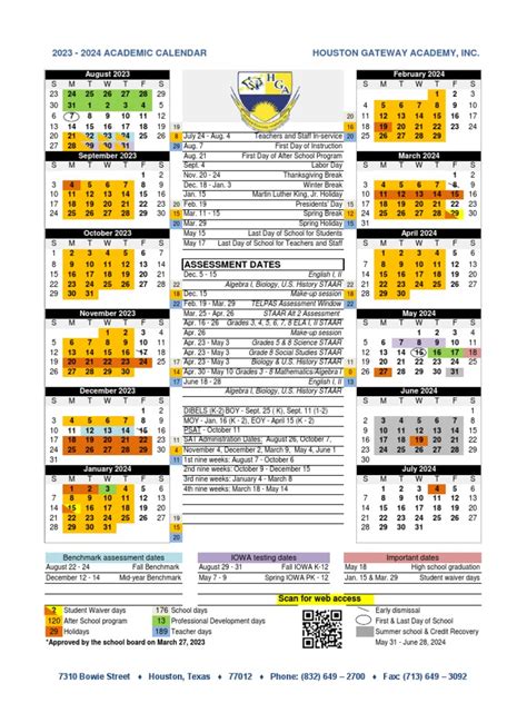 2023 - 2024 Academic Calendar | PDF | The United States