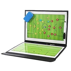 Pure Vie 20.86'' x 12.20'' Coaches Tactical Board, Portable ...