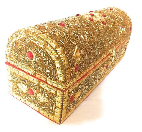 IS HANDICRAFT Handmade Oval Shaped Wooden Vanity Bangle Box for Women ...