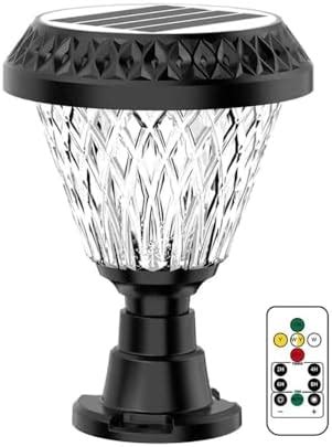 Aarmee Solar Gate Post Light Outdoor 10w Led Power, 2 w Brightness ...