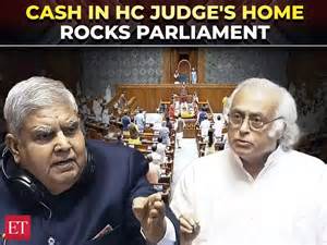 Cash at Delhi High Court Judge’s House: Issue raised in Rajya Sabha ...