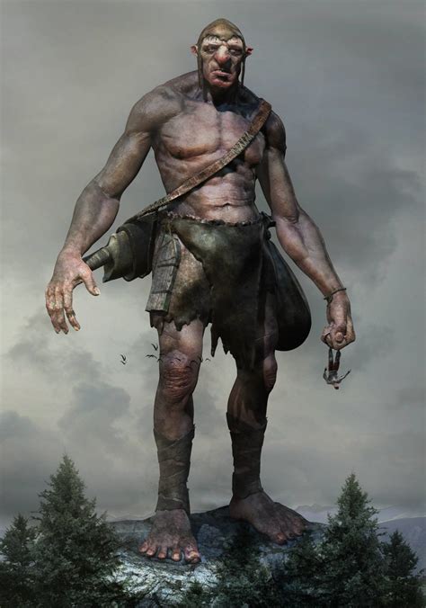 Concept sculpts : Giants , Ivo Diependaal | Fantasy beasts, Nephilim ...