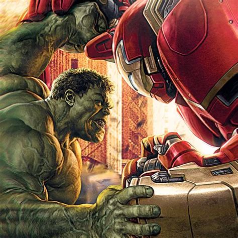 Life n Colors Iron Man and Hulk Superhero Fight Scene, Wall Mural for ...