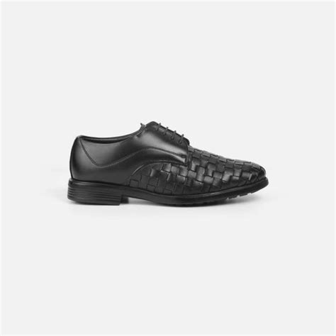 Buy Mochi Men Black Formal Lace Ups Online | SKU: 19-634-11-40 – Mochi ...