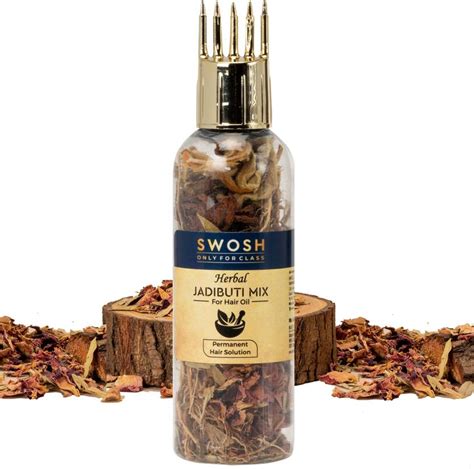SWOSH Ayurvedic Jadibuti For Hair Growth, Anti HairFall, Anti Dandruff ...