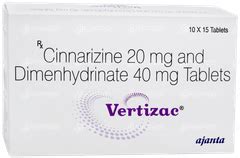Vertizac 20/40 MG | Order Vertizac 20/40 MG Tablet Online at Truemeds