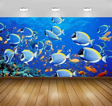 Buy Avikalp Exclusive Awi2627 Fish Full HD Wallpapers (152cm x 121cm ...