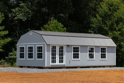 Side Lofted Barn Cabin