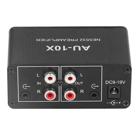 Home Audio Phono Preamps, Headphone Amplifier 20Db Stereo Sound Signal ...