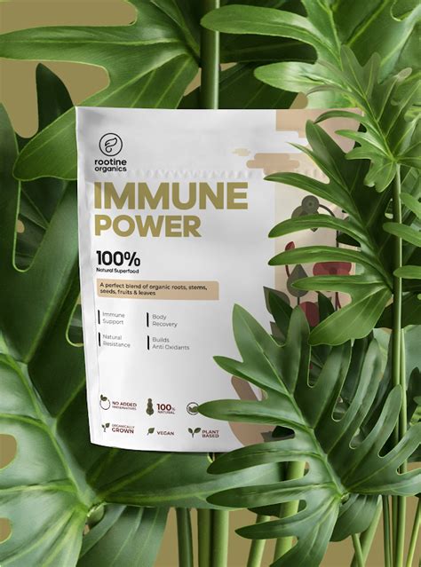 IMMUNE POWER - Organic herbs superfood – Rootine Organics