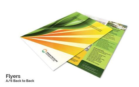 Custom Flyer, Pamphlet & Leaflet Printing | Personalised Designs Online
