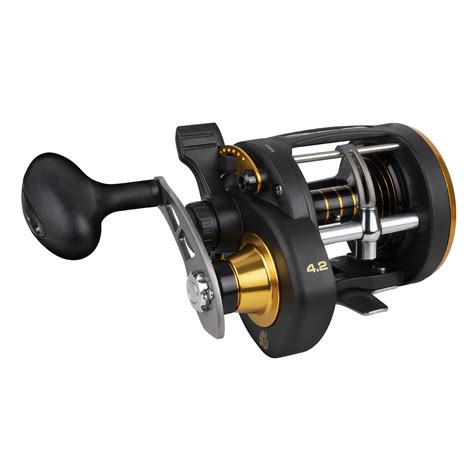 Carretilha de perfil alto recomendada para pesca pesada de peixes grandes