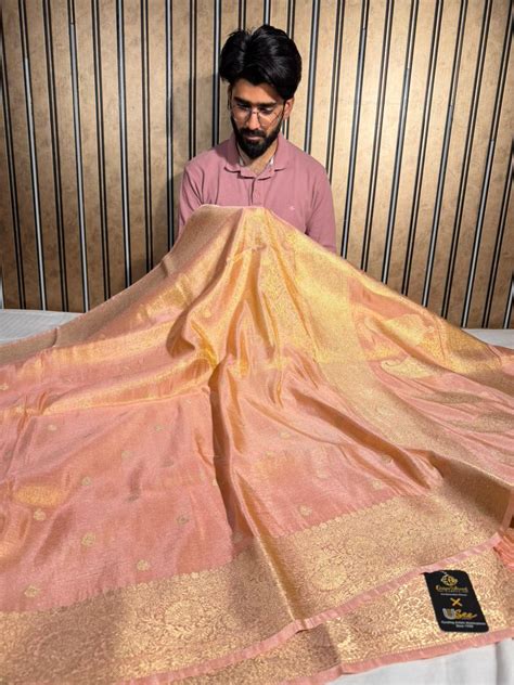 Buy Breathable Tissue Silk Sarees Online | The Usee Shop