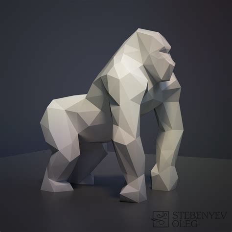 Low Poly Animals for 3D Printing