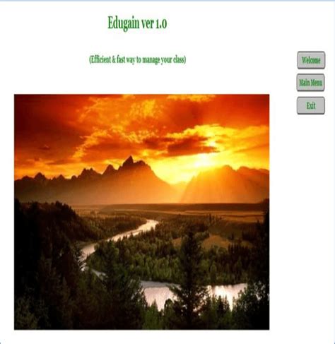 Image result for Application Main Screen
