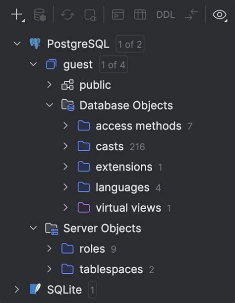 Image result for Idea Database Window User Interface