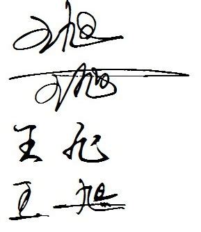 王超的艺术签名怎么写（草体）？_百度知道