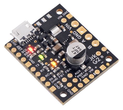 Jrk G2 21v3 USB Motor Controller with Feedback at MG Super Labs India