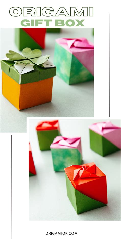 Image result for Origami Gift Box Tutorial