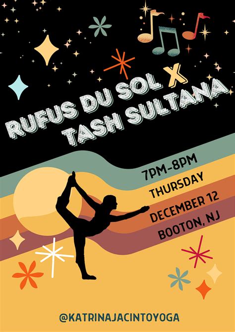 Beats & Breathe Yoga Series - Rufus Du Sol x Tash Sultana, Herbal Root ...