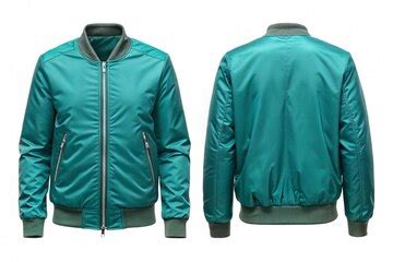 Bomber jacket front and back view | Premium AI-generated image