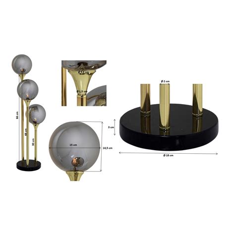 Lámpara mesa Al Capone Tre - KARE Design