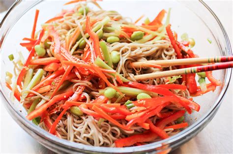Soba Noodle Salad Recipe – Japanese Cooking 101