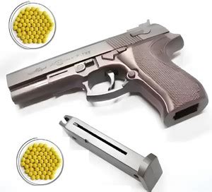 Cambly Plastic Air Sports Mauser Toy Gun with 55 Count 6mm BB Bullets ...