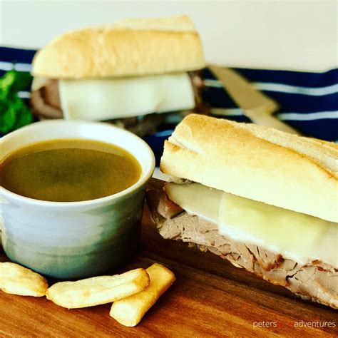 French Dip Recipe with Easy Au Jus - Peter's Food Adventures
