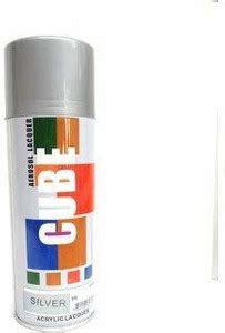 CUBE Cube Aerosol Spray Paint for Multipurpose Silver Spray Paint 400 ...