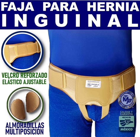 FAJA PARA HERNIA INGUINAL OCRE FAJA HERNIA DE INGLE IZQUIERDA Y DERECHA ...