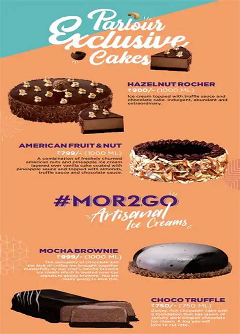 Menu at HAVMOR ICE CREAM - AMBATTUR, Chennai, 395