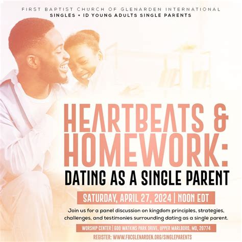 Single Parents - Dating as a Single Parent, First Baptist Church of ...
