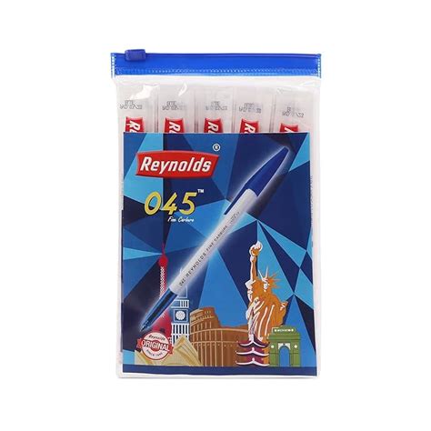 Reynolds 045 Ball Pen Refills Set - 20 PENS Refill |Ball PENS for ...